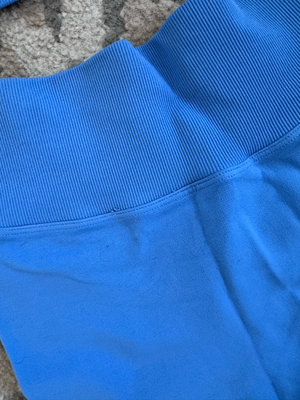 Bombshell Seamless High-Waist Athletic Shorts and Sports Bra – Periwinkle - Picture 6 of 7